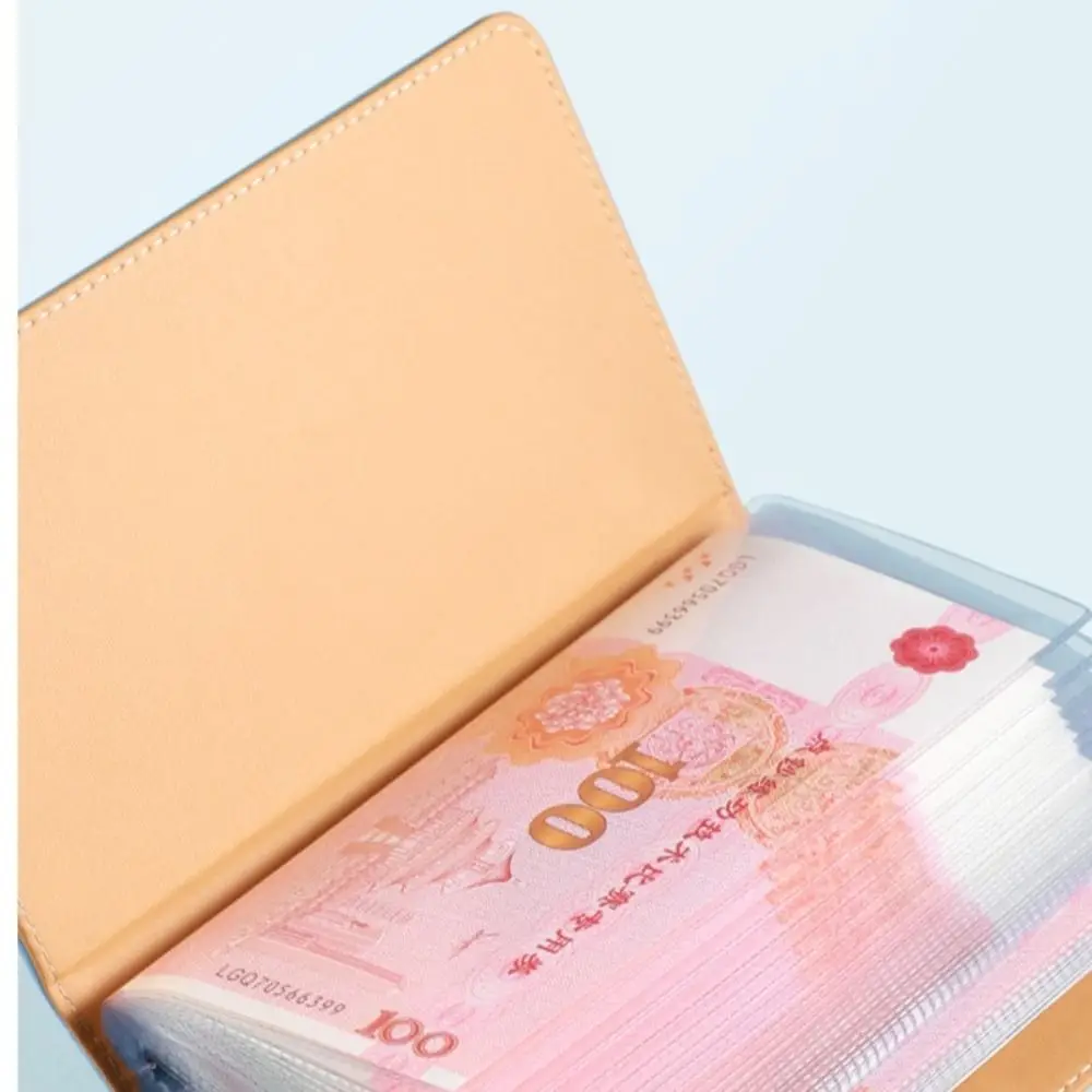 Risparmia denaro 100 buste Risparmio denaro Challeng PU Sfide di risparmio impermeabili Fogli di grande capacità riutilizzabili