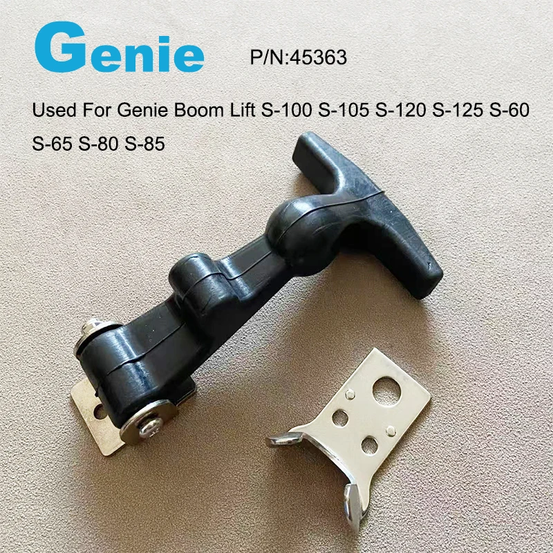 

45363 45363GT GE-45363 Резиновая защелка капота, используемая для подъема стрелы Genie S-100 S-105 S-120 S-125 S-60 S-65 S-80 S-85