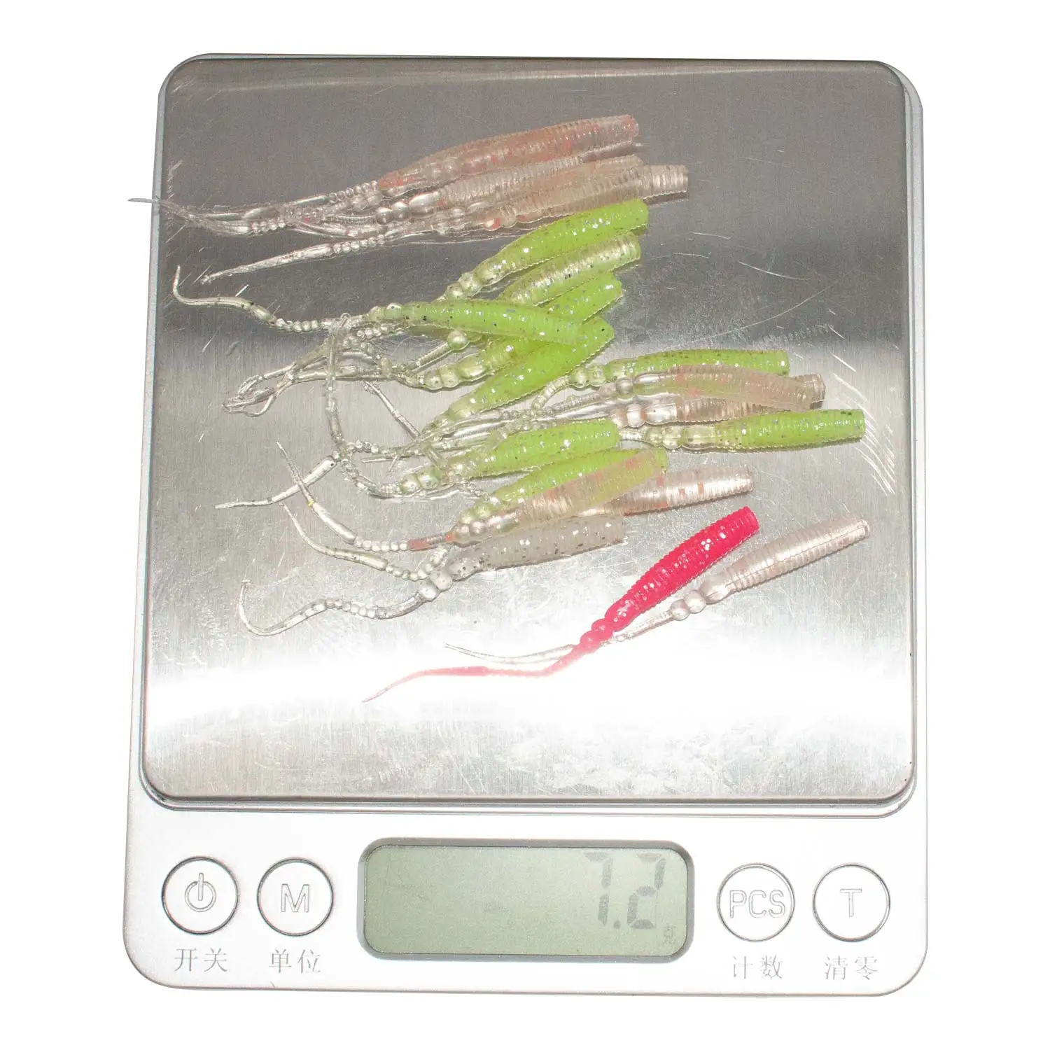 5.7cm 0.4g Pin Worm Ribs Slugs Ajing Soft Bait Dropshot Rock Fishing Soft Baits Shad Fly Carp UL Fishing Silicon Fishing