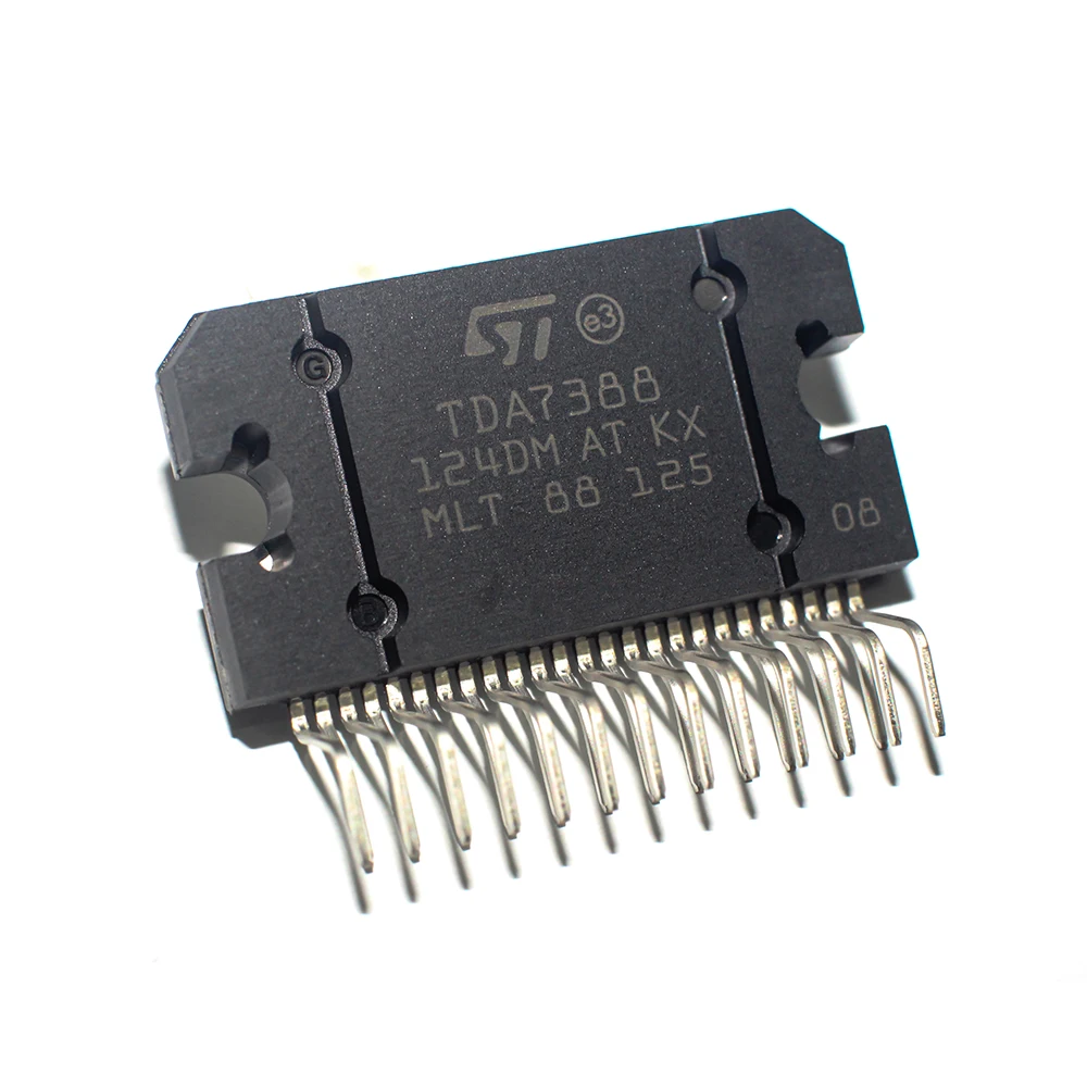 1pcs/lot TDA7388 7388 ZIP-25 In Stock IC AMP AB QUAD 41W 25FLEXIWATT  New Original