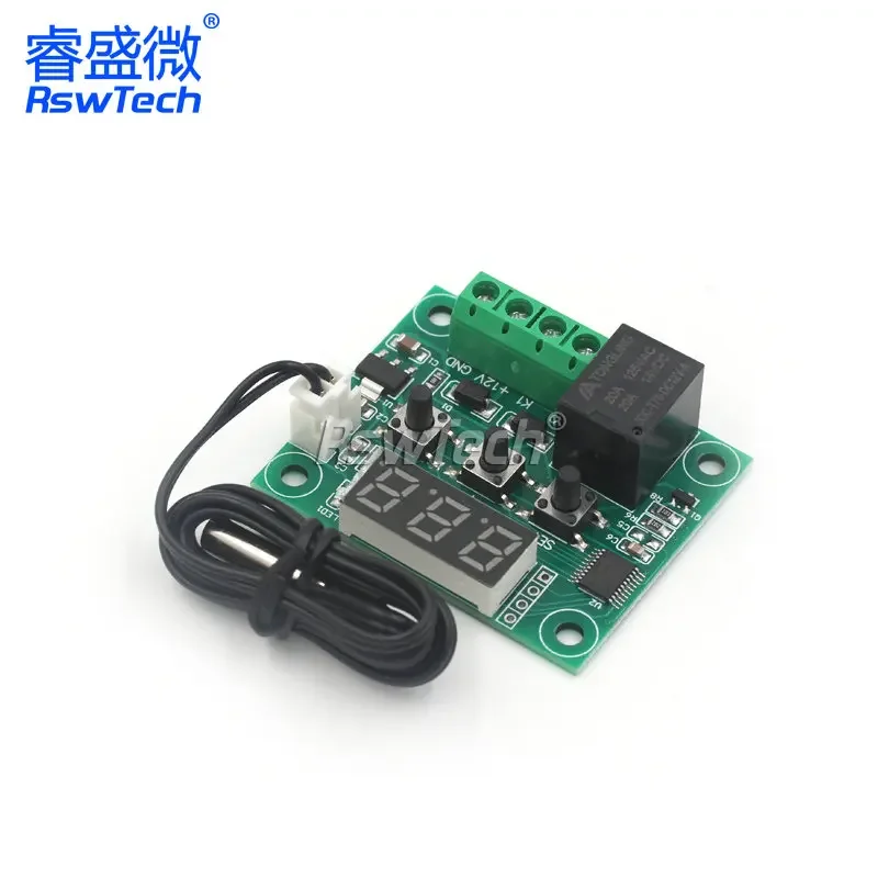 XH-W1209 Mini Digital Thermostat Temperature Controller Switch -50-110 Centigrade Degree Digital LED Display High Precision