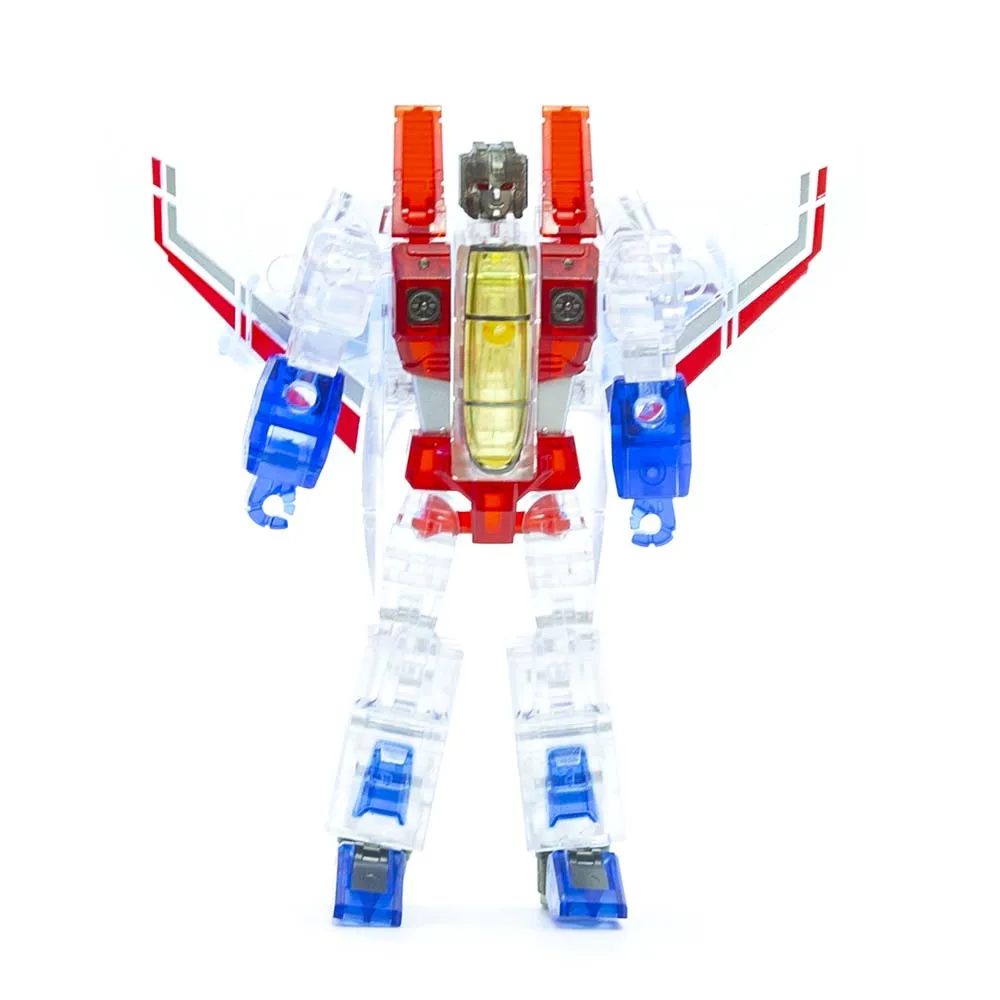 New Transformation Toys Robot MechFans Toys MF-31B Starscream Transparent version MFT Action Figure toy in stock