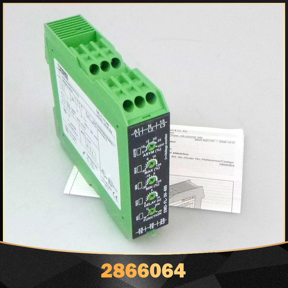 New For Phoenix Voltage Monitoring Relay MD-FL-3V-400 2866064