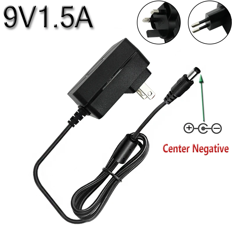 

9V AC Adapter Guitar Pedal Power for Boss PSA-120S ME-80 ME-50B GT-100 GT-1 AD-10 BR-600 CE-2B BOSS Mini Katana RE-20 RC-1 DS-2