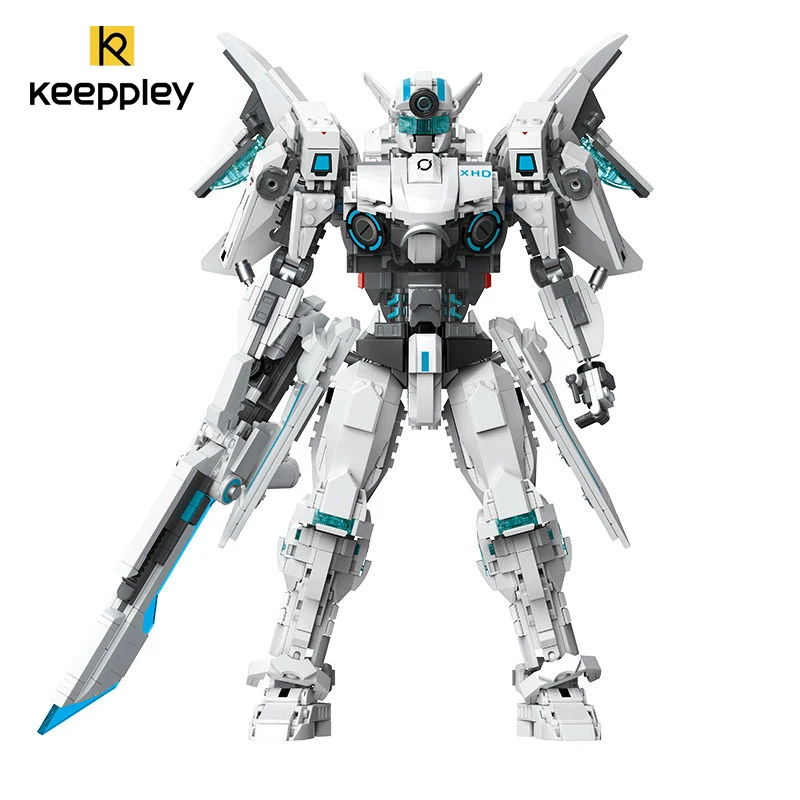 New Keeppley Building Block Honor Of Kings Cartoon Animation Super Armor Hero Machine Models Decoration Children's Toy Girl Gift