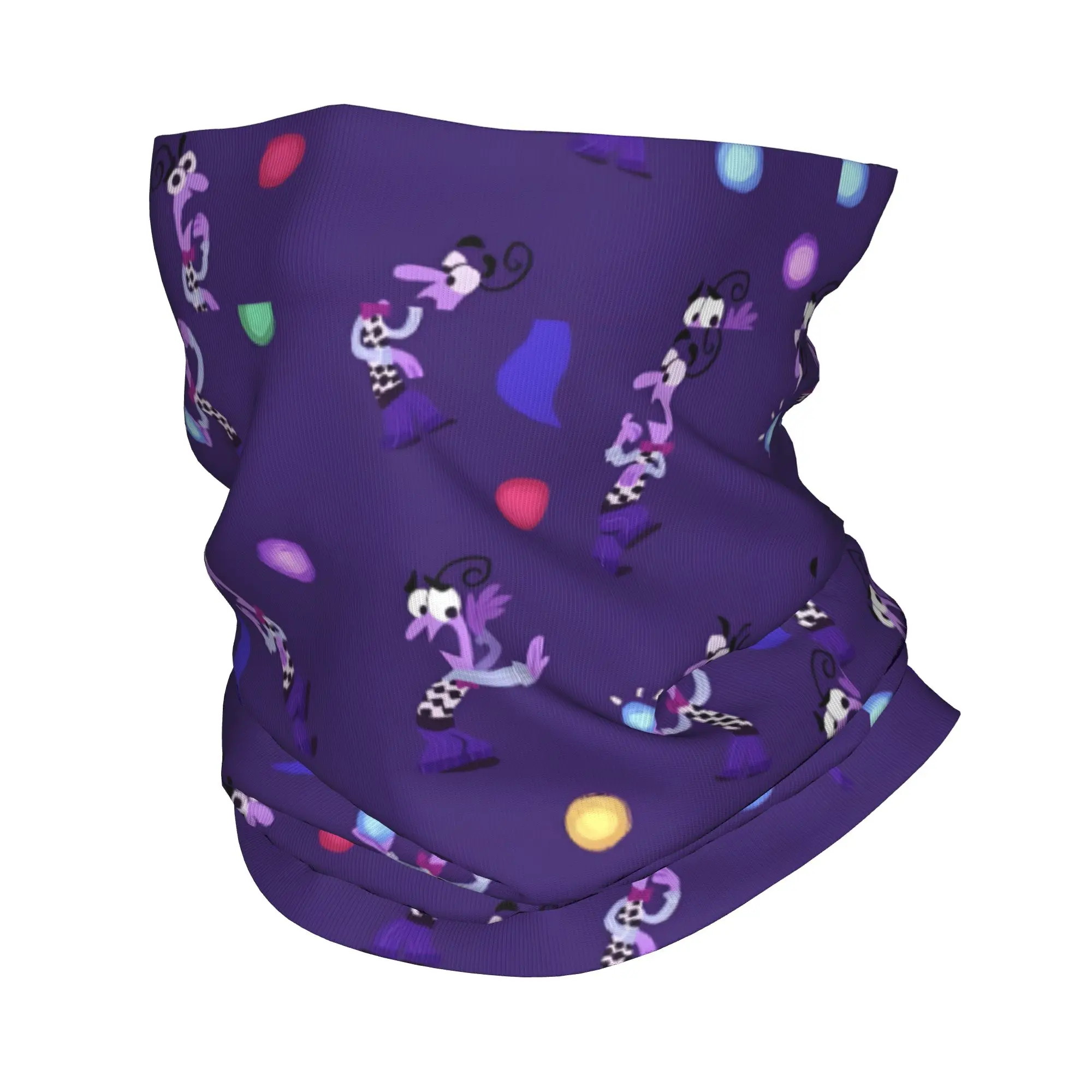 

Custom Funny Fear I-Inside O-Out Bandana Neck Gaiter Windproof Face Scarf Cover Women Men Headwear Tube Balaclava