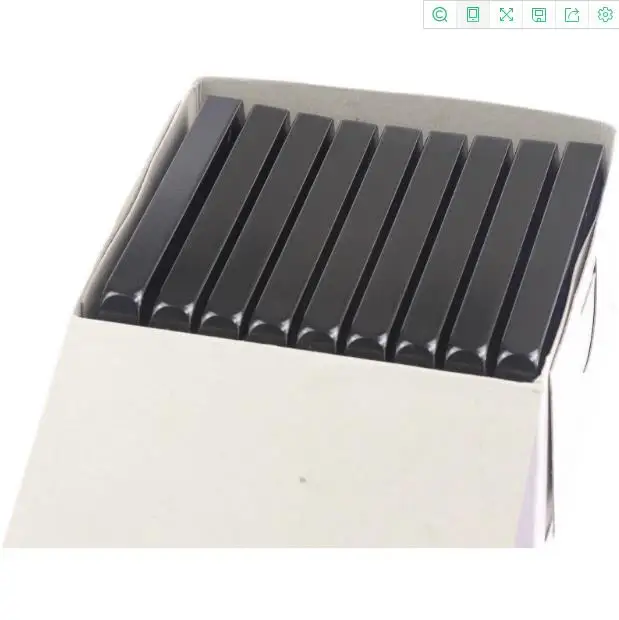 Piano accessories black keys plastic material