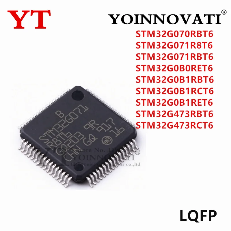 2Pcs STM32G070RBT6 STM32G071R8T6 STM32G071RBT6 STM32G0B0RET6 STM32G0B1RBT6 STM32G0B1RCT6 STM32G0B1RET6 STM32G473 RBT6 RCT6