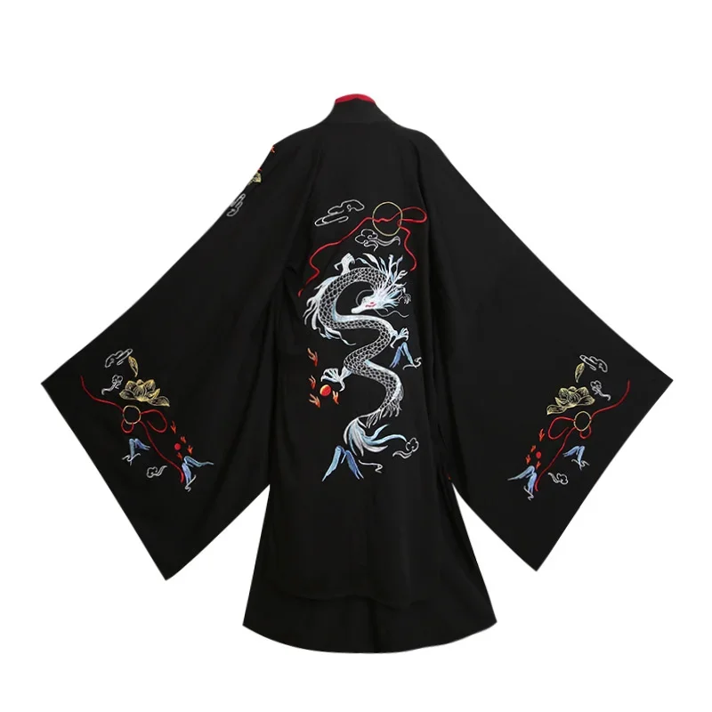 Woord Van Eer Traditionele Hanfu Mannen Chinese Oude Cosplay Kostuum Oosterse Kleding De Ongetemde