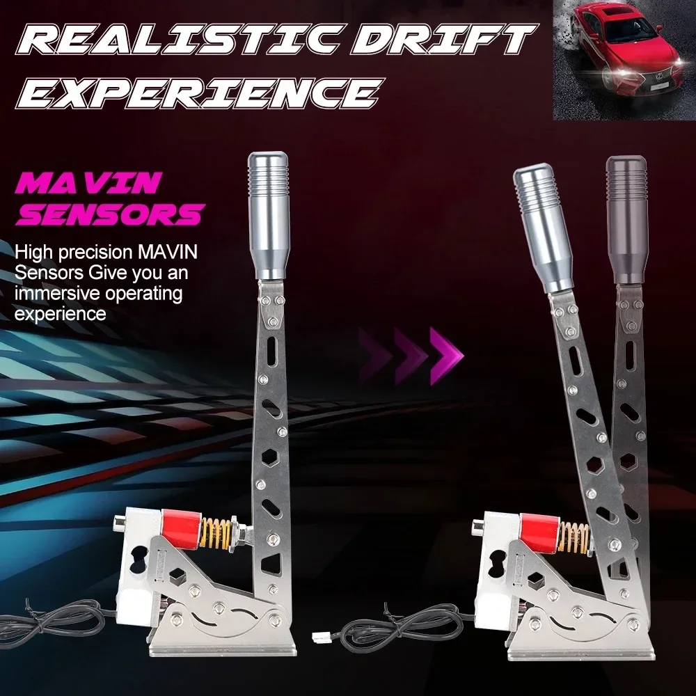 محاكاة سباق فرملة اليد Usb Sim 64bit تحميل خلية ل رالي ألعاب قابلة للتعديل الفرامل ل Logitech G29/G27/G25/ G920T300 T500 RS PC #3