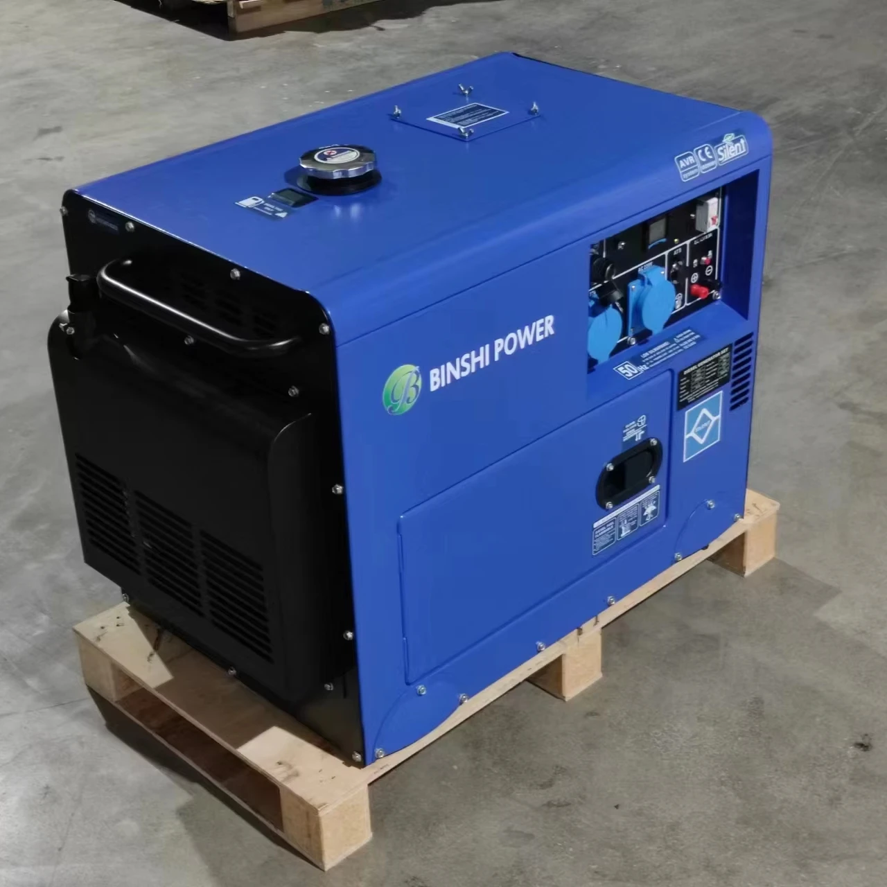 

Factory direct sales mini 5kw 6kw 8kw 10kw 12kw small silent diesel generator set single-phase household power backup 6kw-30kw