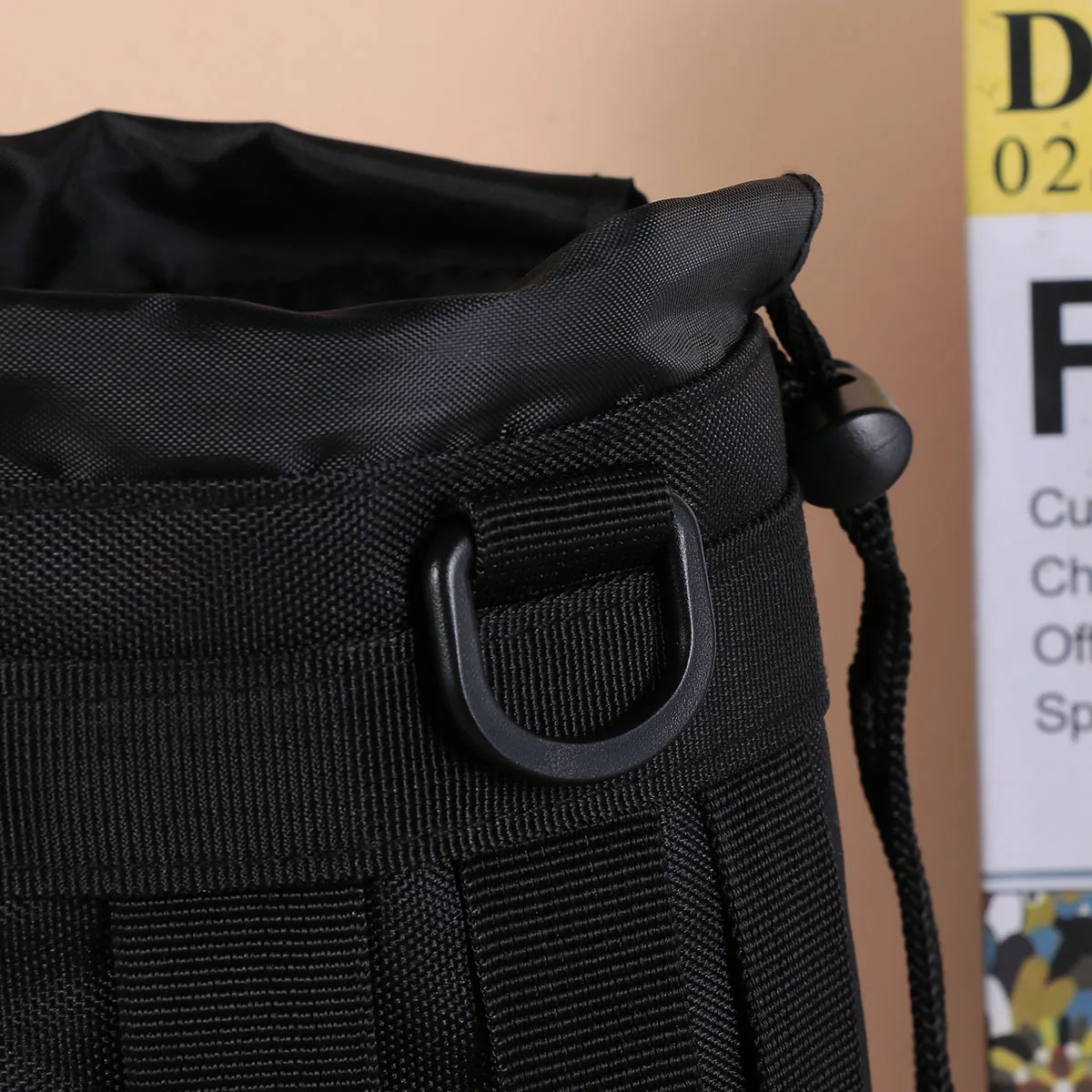 Soporte para botella de agua, cinturón con hebilla ajustable segura, compartimento espacioso, correa de fácil transporte para actividades al aire libre, senderismo, correr