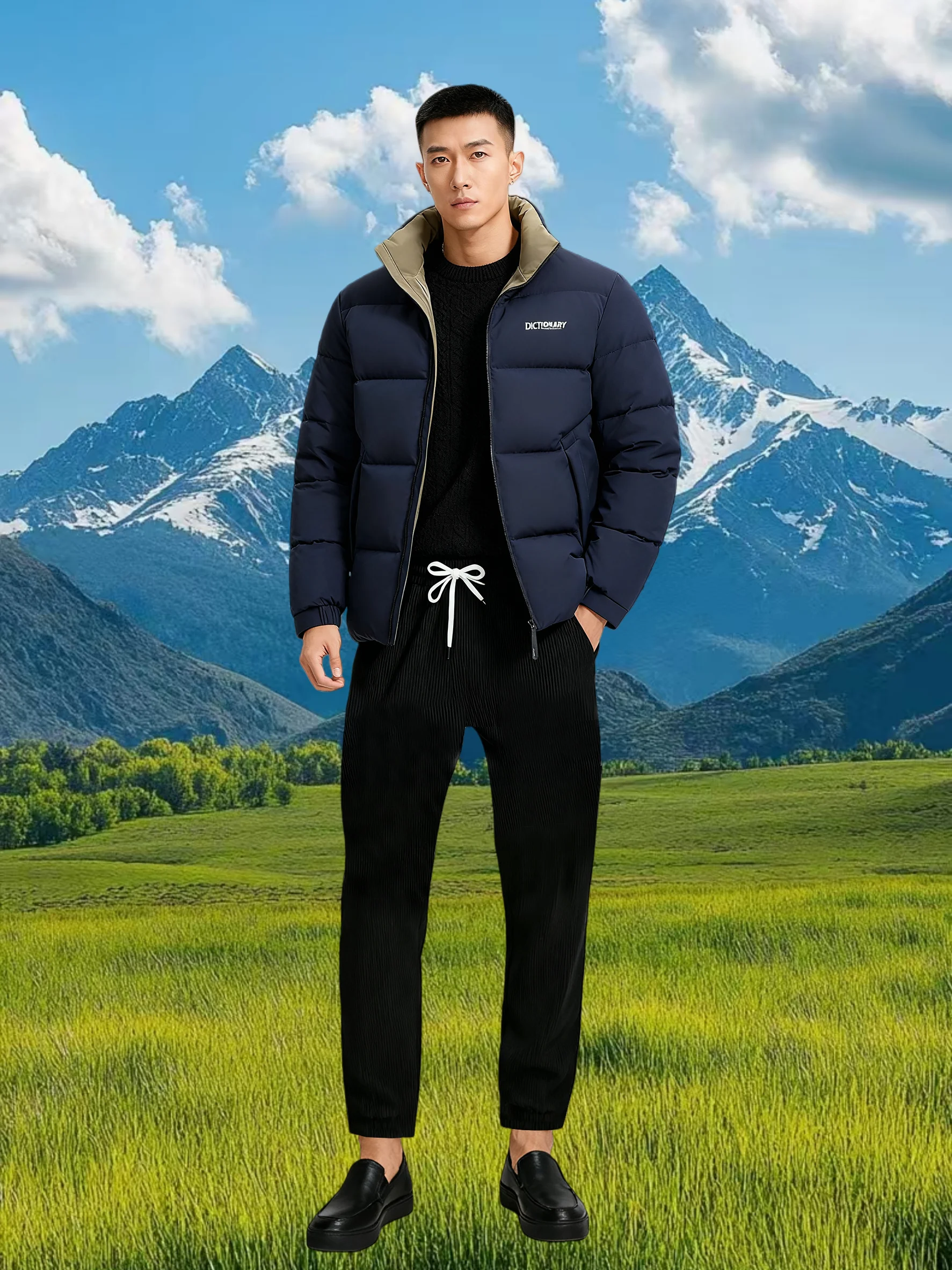 

Мужская зимняя хлопковая куртка + комплект вельветовых брюк: удобный и теплый, незаменимый предмет для мужского зимнего гардероба.