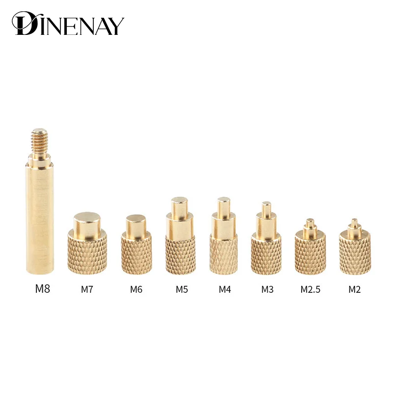 Wärmeeinsatzmutter, Eisenspitze M 2–8, Innengewinde, Kopf eingebettet