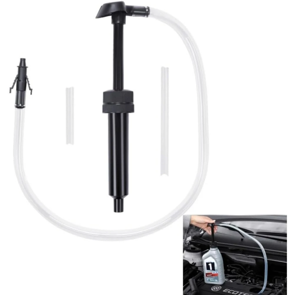 Car Fluid Transfer Pump Black Oil Change Pump Dispenser Quart Liquid Lubricant Gear Oil Transmission Tool Automotive Accessories