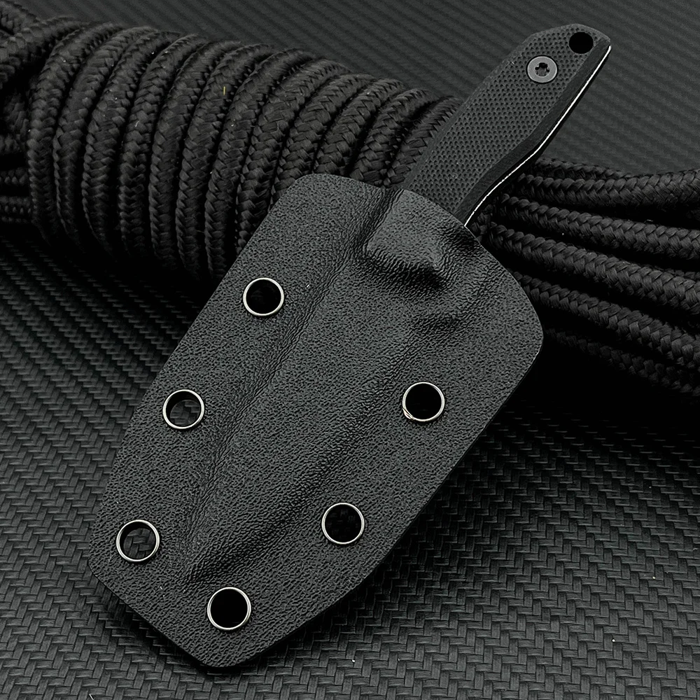 Multifunctionele Jacht Combat Hoge Hardheid 8Cr13Mov Recht Mes Outdoor Camping Zakmes Jungle EDC Exploratie Mes