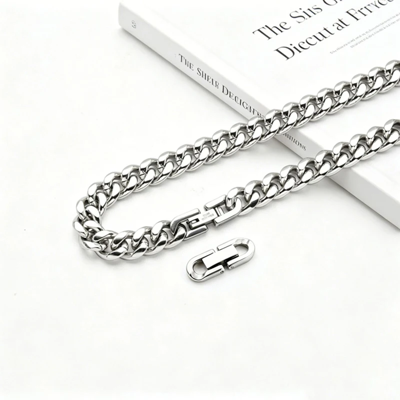 1.8-4.8mm U Shape Jewelry Clasp Connector Stainless Steel 304 Polished Cuban Chain Watch Buckle Chain Diy Bracelet Jewelry