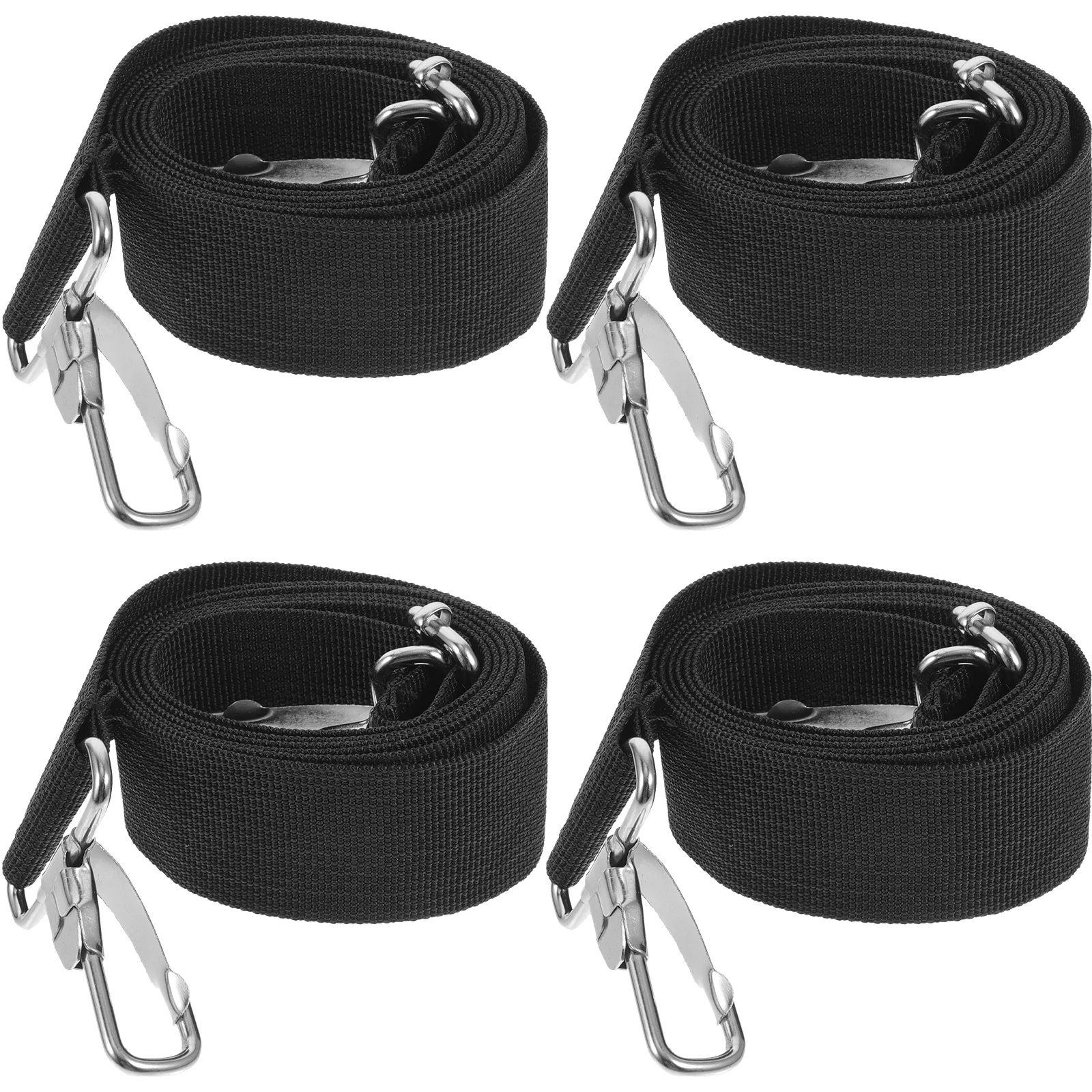 4 Pcs Snare Drum Strap Fine Stitching Polyester Belt Adjustable Instrument Parts Heavier Sling