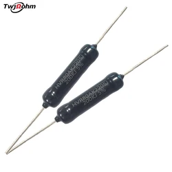 2PCS HVR80AK2205 Resistor de alta tensão 1W 500K 1M 2M3 0M 200k 100M 40M 100K Ohm filme grosso Resistor não indutivo