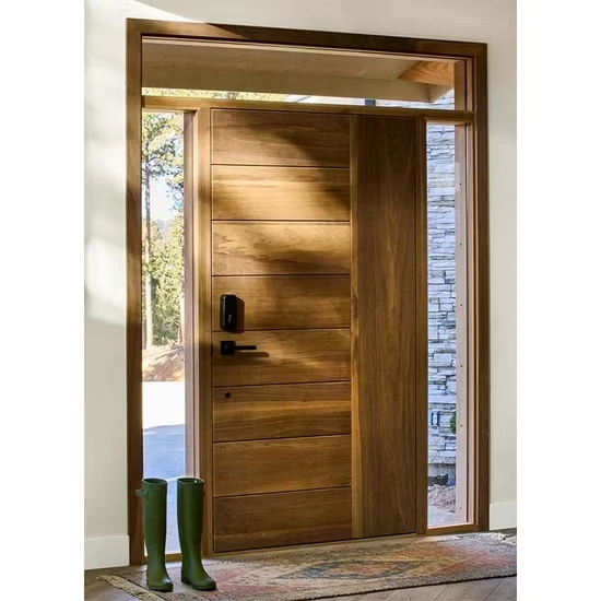 

Деревянные входные двери от производителя: современные, устойчивые к ураганам, для дома, с алюминиевым поворотным механизмом