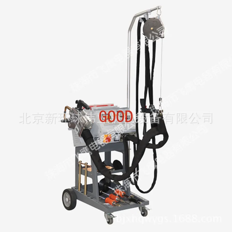 Automobile steel body multi-functional resistance spot welding sheet metal repair machine