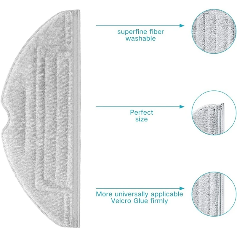 مرشح فرش ممسحة منصات ل Xiaomi Roborock S7 Maxv/ S7 Maxv Plus/ S7 Maxv Ultra/ S7 Pro Ultra/ S7/ S7 + أجزاء الملحقات