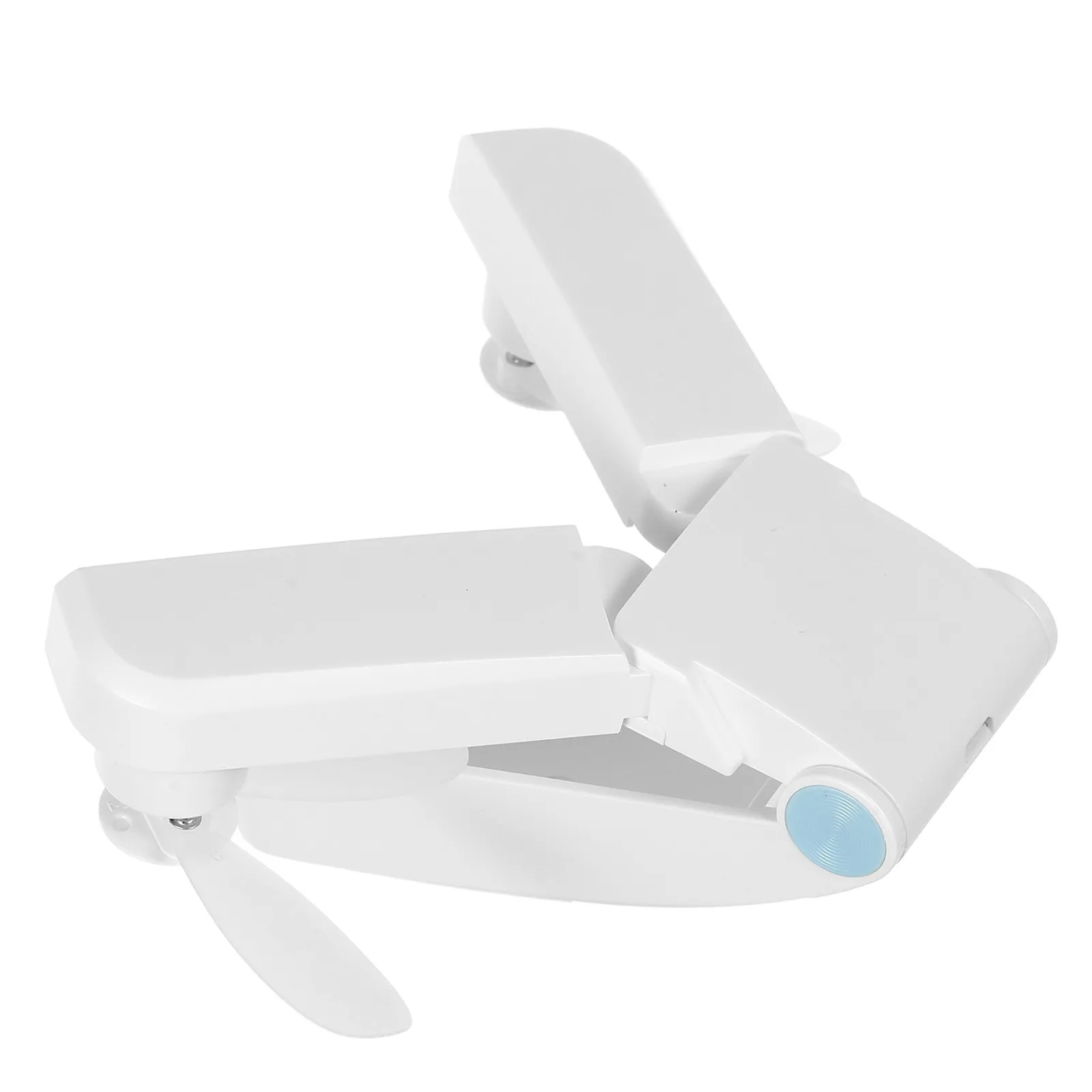 Portable Foldable Double-Headed USB Mini Fan Rechargeable Compact Lightweight Electric Cooling Fan for Travel Summer Outdoor