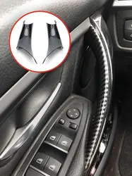 Carbon Fiber Internal Door Handle Cover Protective Cover Suitable For BMW F30 F31 F32 F33 F34 F36 M3 M4 F80 F82 2012-2018