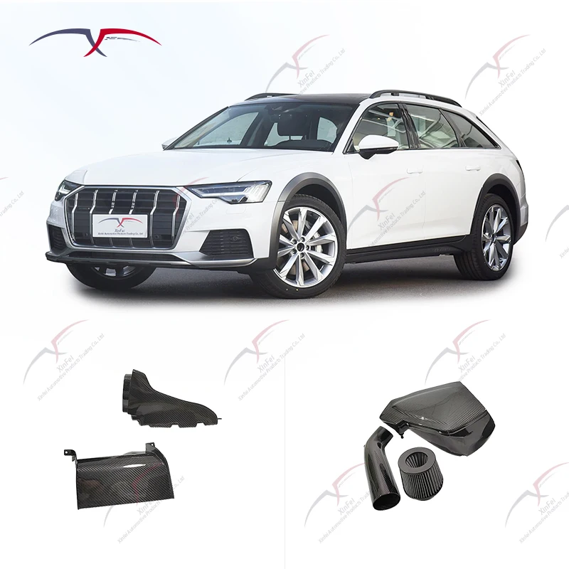 

Suitable for A6 A7 C7 3.0T Automotive Parts Carbon Fiber Cold Intake System Kit Cold Intake Filtration System