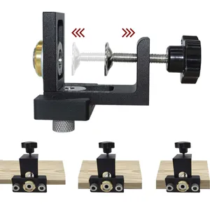 3 -in -1 Hướng dẫn khoan gỗ có thể điều chỉnh, định vị, dụng cụ khoan, nhân viên gỗ cho bánh xe lập dị, sửa đổi bảng gỗ 12 Bán hàng chính Gabarito cho Wooders - №8