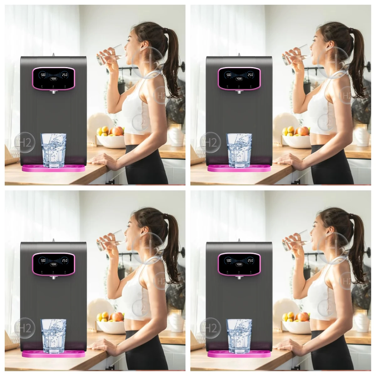 

Intelligent Desktop Water Dispenser 4000PB Pure 99.99% Atmospheric Water Generator for Home