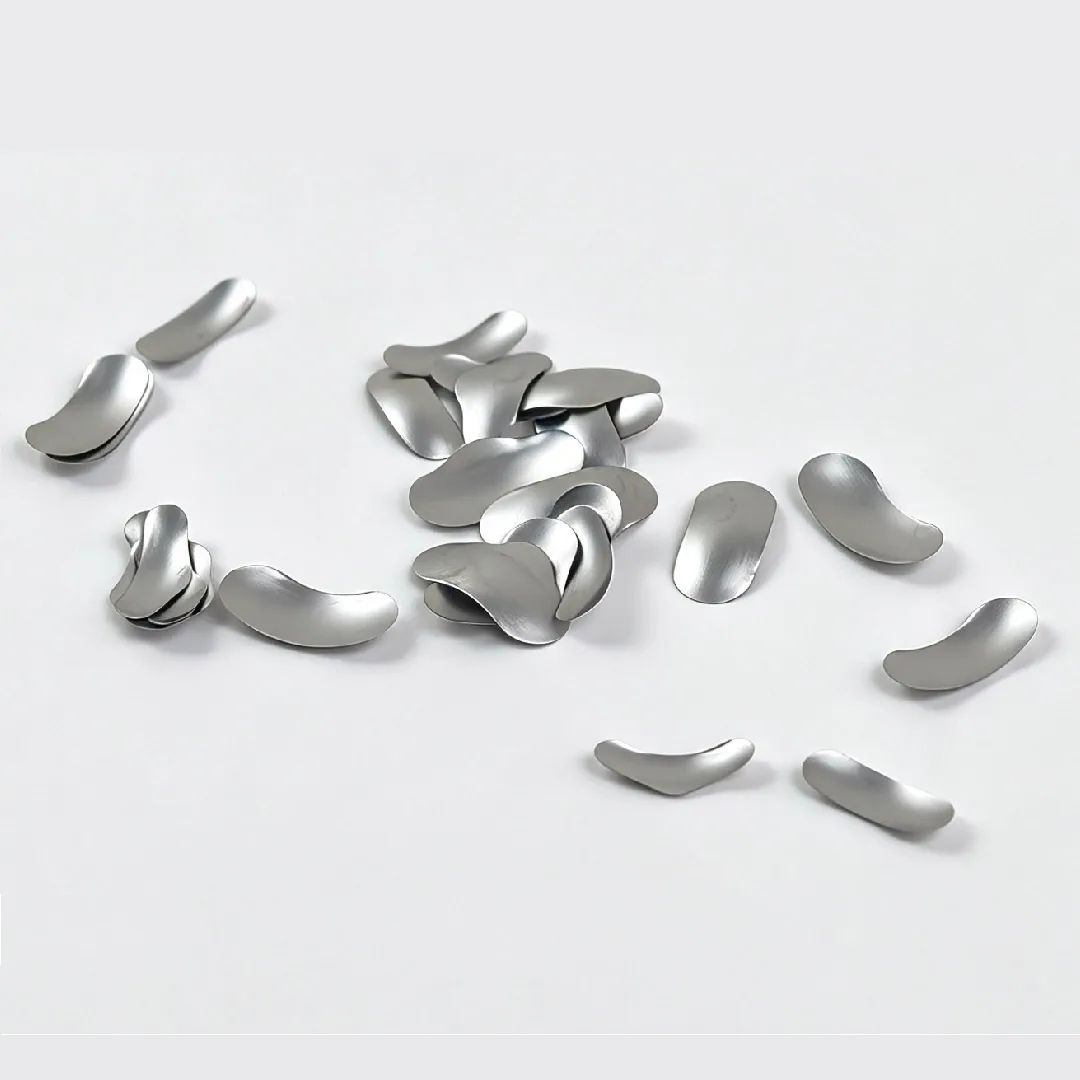 100pcs Dental Sectional Matrix System 1.398 Matrices Kits with 2 Metal Clamp Rings or Bands Refills 0.035mm Thickness for Dentis view 4