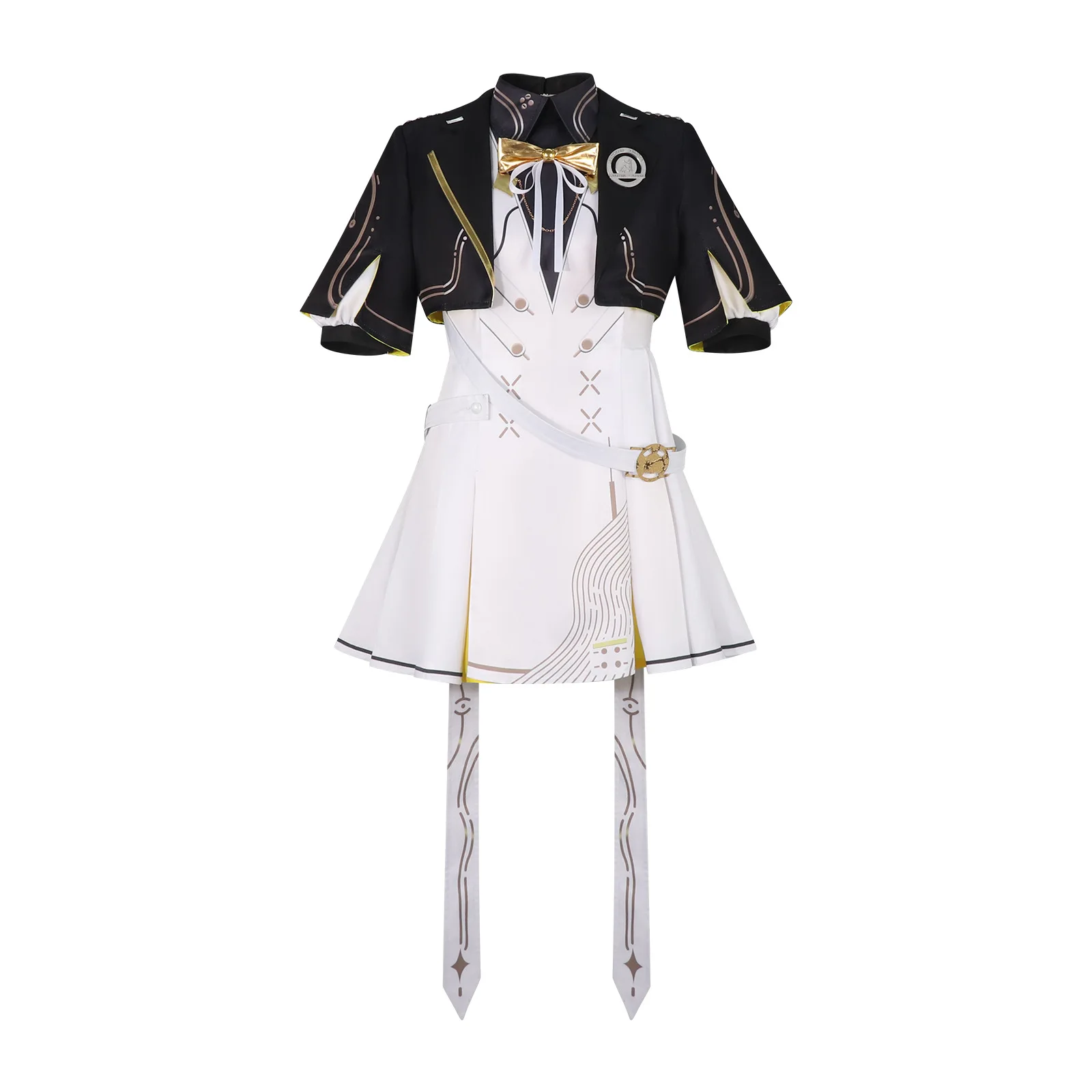 

Wuthering Waves Wanderer Female Cosplay Costume Starfire Eternal School Uniform Game Anime Outfit Battle