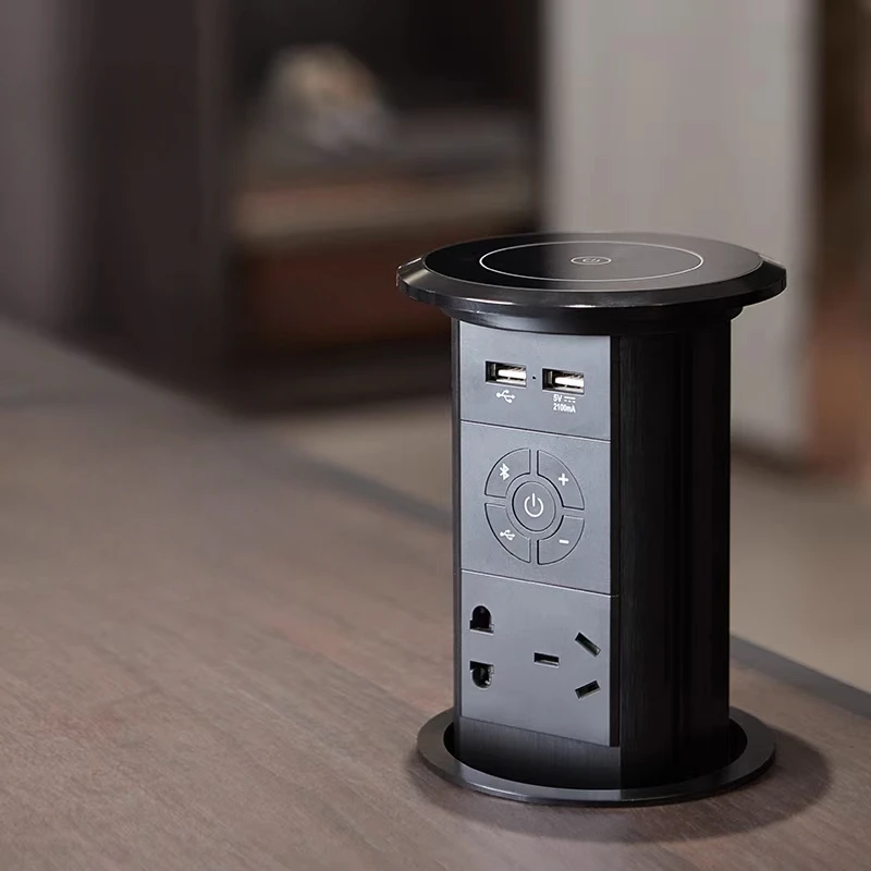 

Подъемная розетка Встроенный остров Кухня Автоматический электрический настольный компьютер Скрытая мощность Интеллектуальная удлинитель Tomada Inteligente 멀티 этом