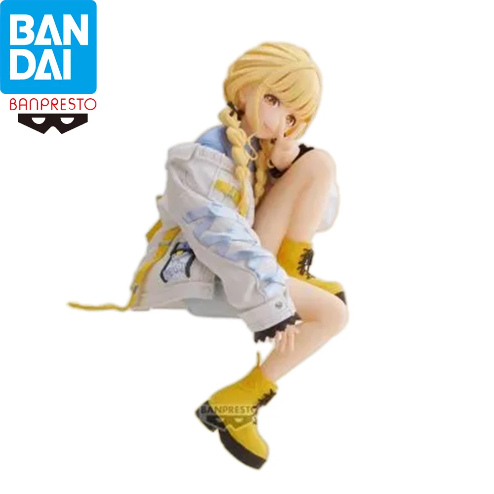 BANPRESTO Idolmaster Kotone Trend Squat Anime Figure Desktop Cute Best Nice Ideal Perfect Gift For Anime Collectors Fans