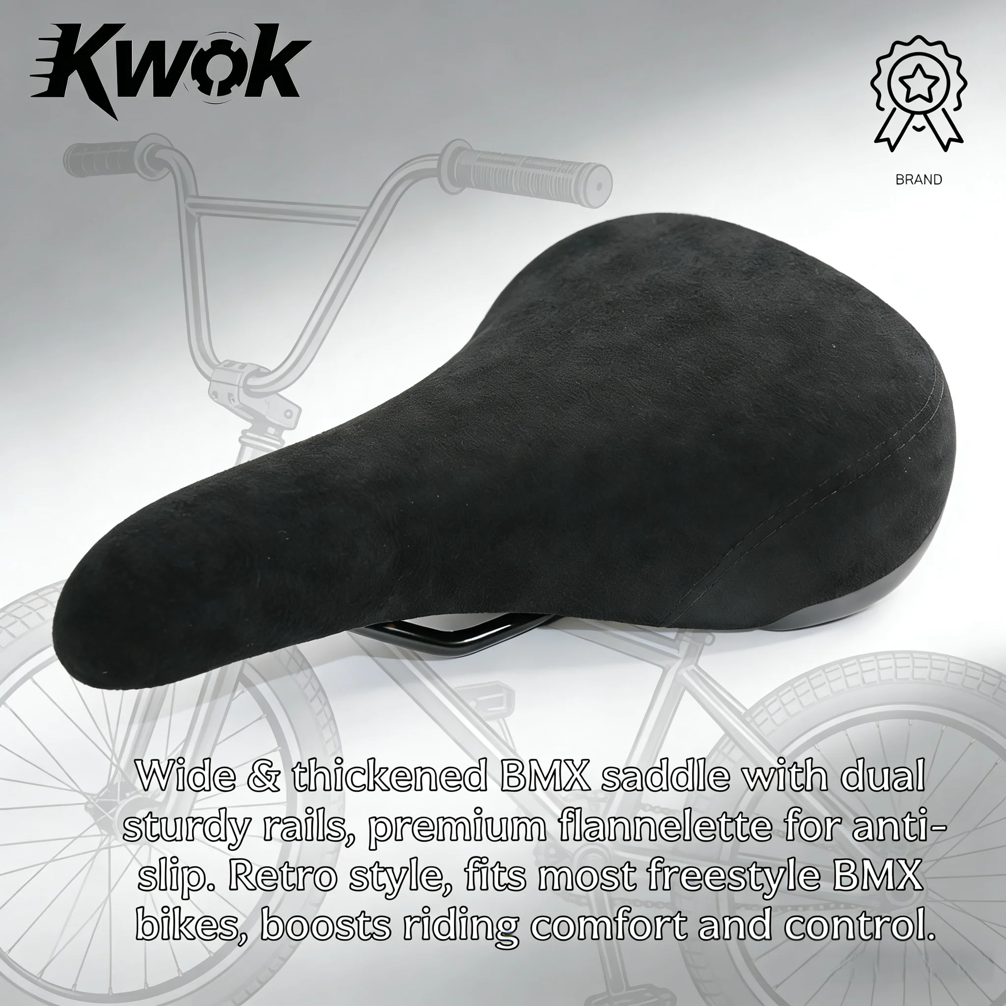 

Велосипедное седло BMX в винтажном стиле, с мягкой подушкой из вельветовой ткани, ультралегкое, комфортное, с поворотным механизмом, дышащее.