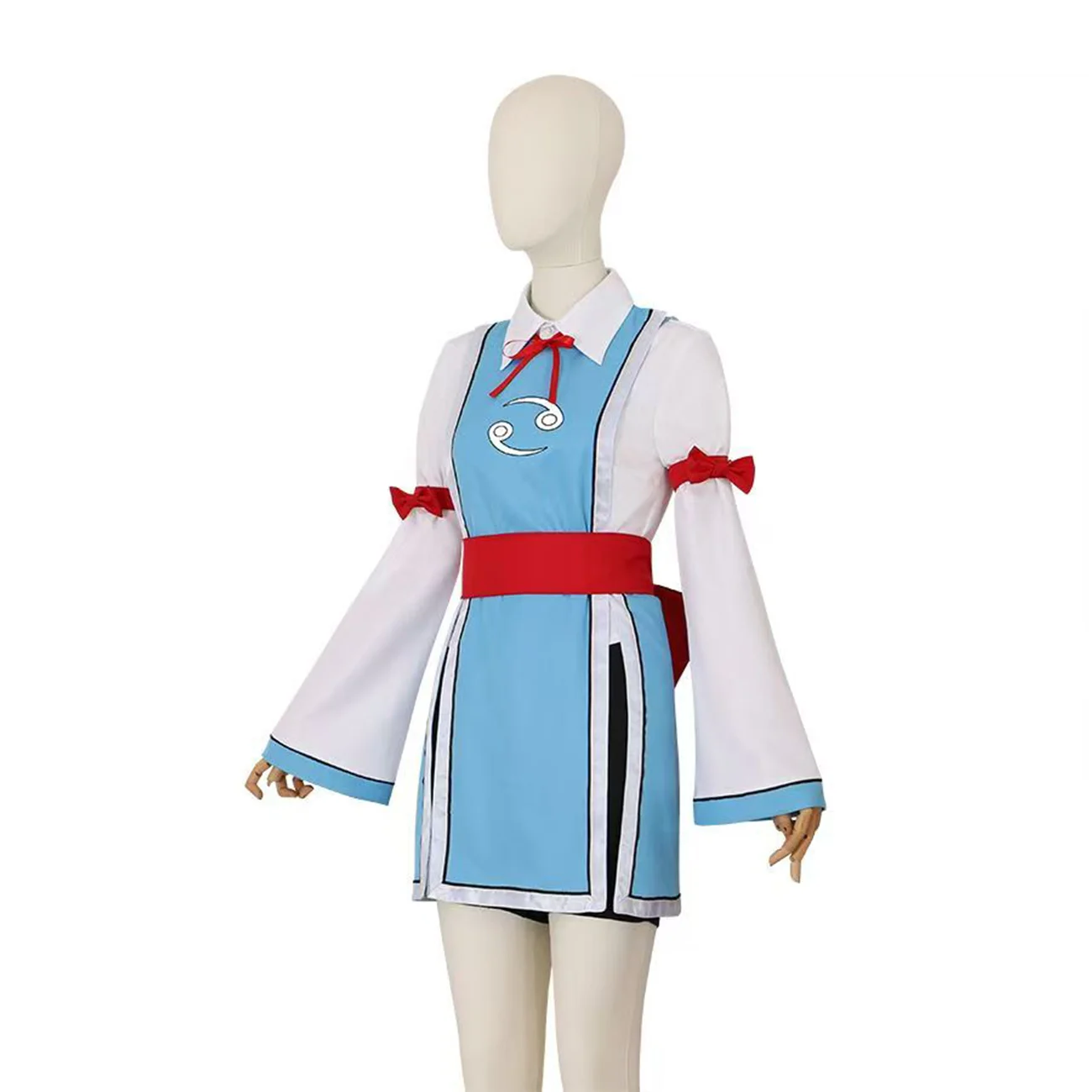 Hemixush Anime Cos Lucy Heartfilia Costume Cosplay uniforme da festa completo completo vestito femminile