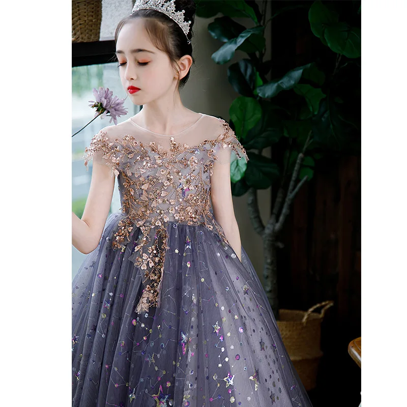 15 anni Quinceanera abiti 2024 Luxury Girl children\'s Dress for Kids Girl Brides abiti da sposa vestito cerimoniale della ragazza