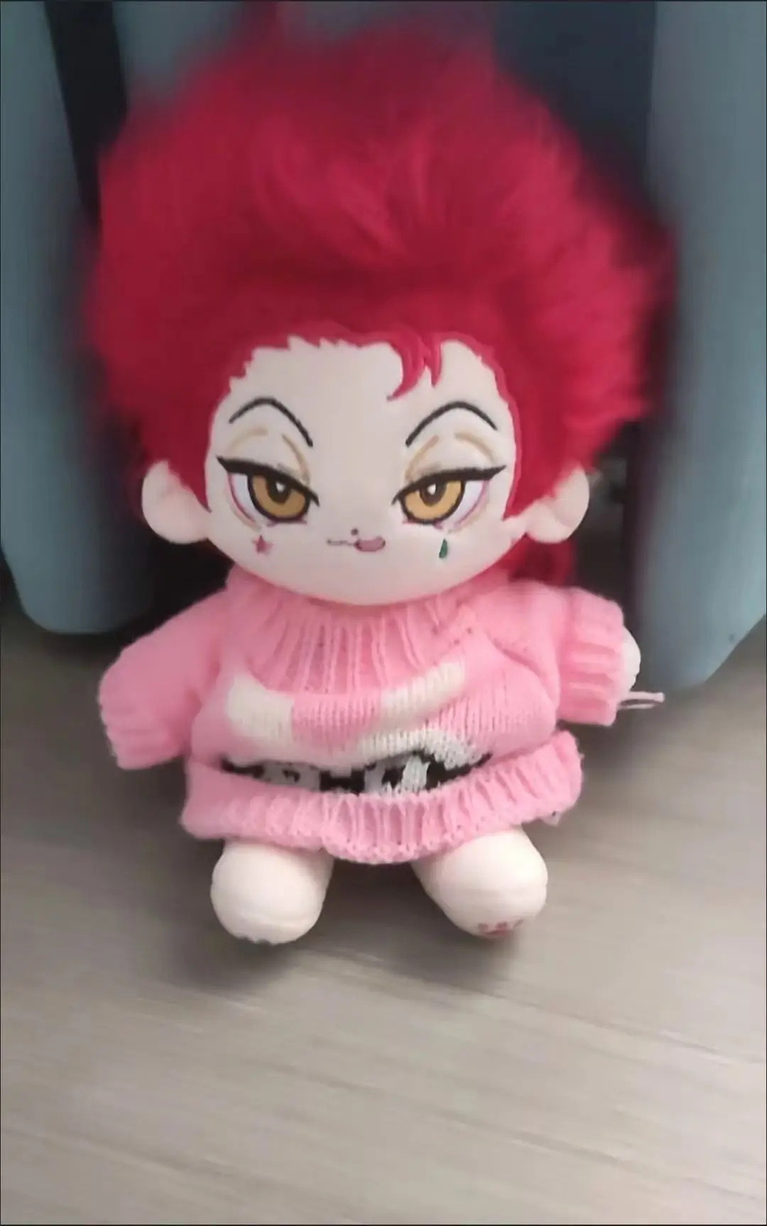 

Stuffed 20cm Anime Hunter Hunter Hisoka Morow Cartoon Plush Doll Toy COS Dress-up Children Adults Collectible Cotton Gifts