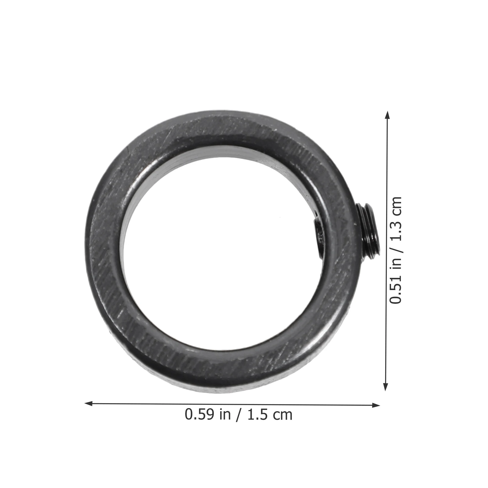 

1Set Drill Bit Stop Collar Durable Carbon Steel Depth Limiters Set Rust Proof Drill Bit Positioning Accessories