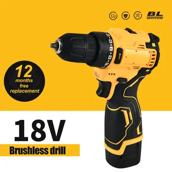 מברגה-מקדחה נטענת 16.8V ללא פחמים