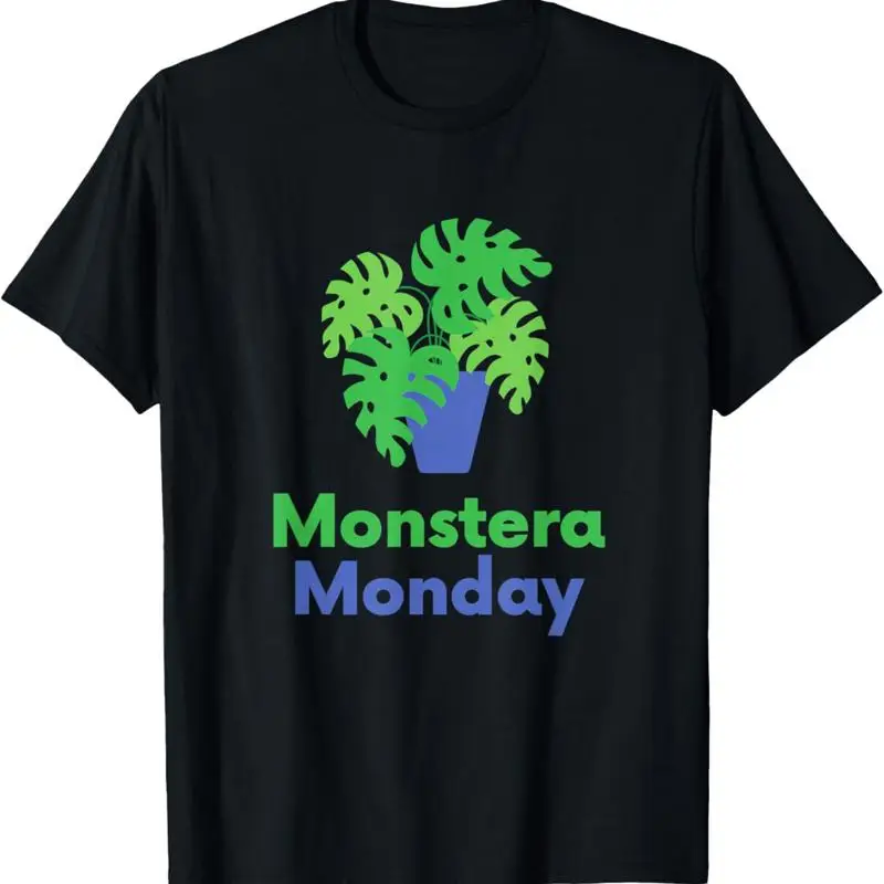 

Funny House Plant T Shirt For Women Monstera Monday