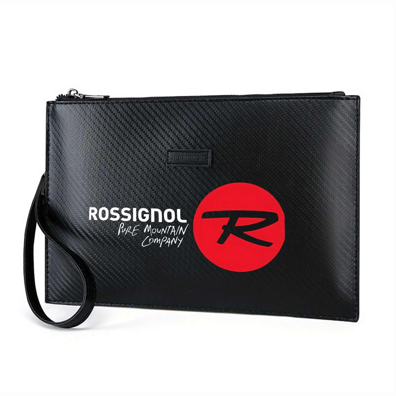 

Rossignol brand logo circle symbol Elegant Printed PU Men's Handbag Fashionable and Practical for Everyday Carry