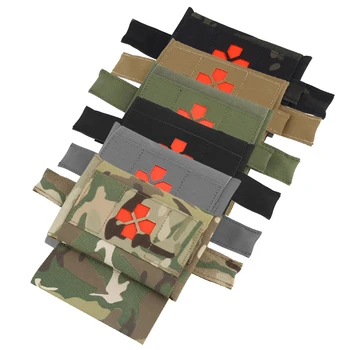Medyczny pokrowiec z mikro urazową opaską uciskową uchwyt Survival saszetka apteczka przechowywania saszetka na pasek w talii
