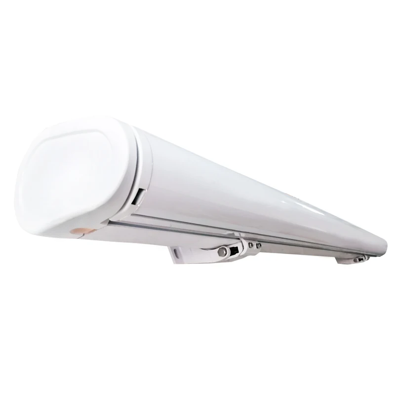 Outdoor Aluminum Remote Control Acrylic Fabric Awnings Motorized Window Shades Full Cassette Retractable Awnings  Steel Awning