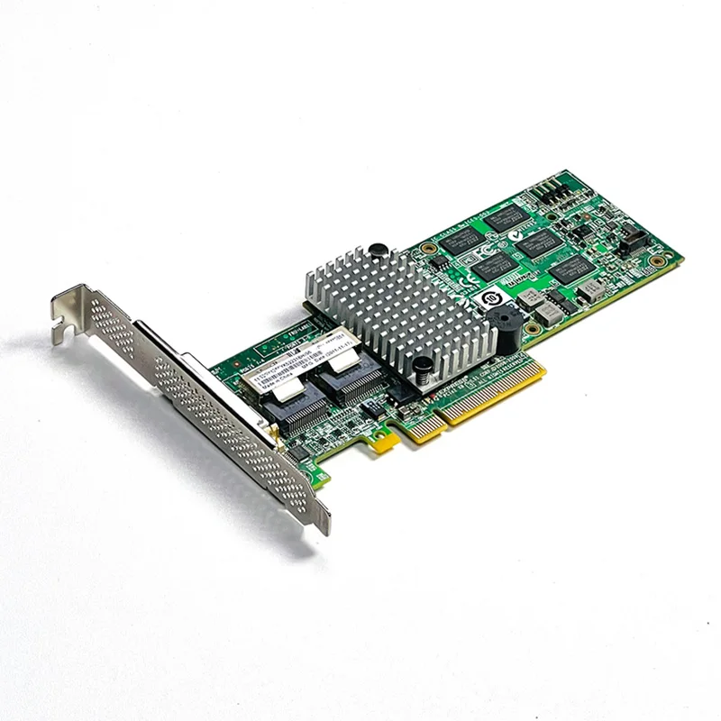 LSI 9260-8i RAID Controller, PCIe 2.0 x8 SAS/SATA Card, 512MB Cache, 8-Port SFF-8087, RAID 0/1/5/6 Support, MegaRAID Card