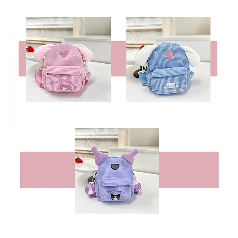 Sanliou Bag Kuromi My Melody Crossbody Bag Cute Cinnamon Women\'s Bag Kawaii Cinnamorroll Crossbody Bag Anime Children\'s