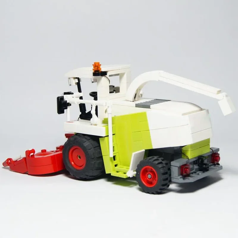 MOC-127716 Small Farm Farm Harvesting Machine Assembly Splicing Building Blocks Model Boy Child Loves Building Blocks Toys Gifts