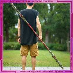 Nowy 180cm Czarny Mity: Wukong Gra Peryferyjna Monkey King Bar Sun Wukong Stylowa Broń PU Model Ozdoby Rękodzieło Kolekcja Prezent