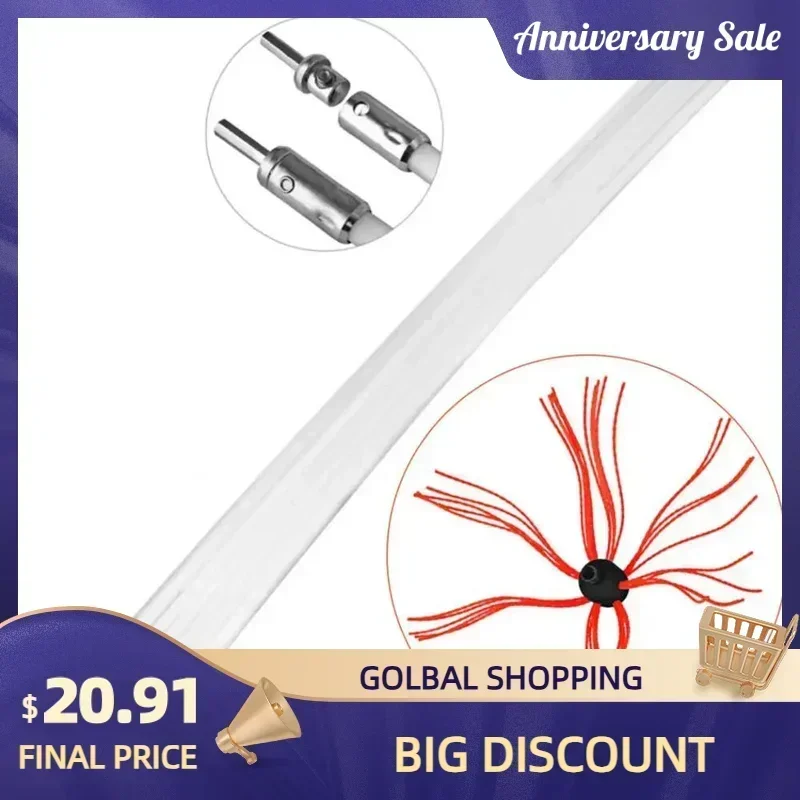 

Наборы для чистки дымохода, нейлоновая электрическая дрель, гибкий стержень, вращающаяся головка щетки для подметания дымохода, сажи дымохода